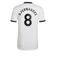Fotbalové Dres Manchester United Bruno Fernandes #8 Venkovní 2022-23 Krátký Rukáv